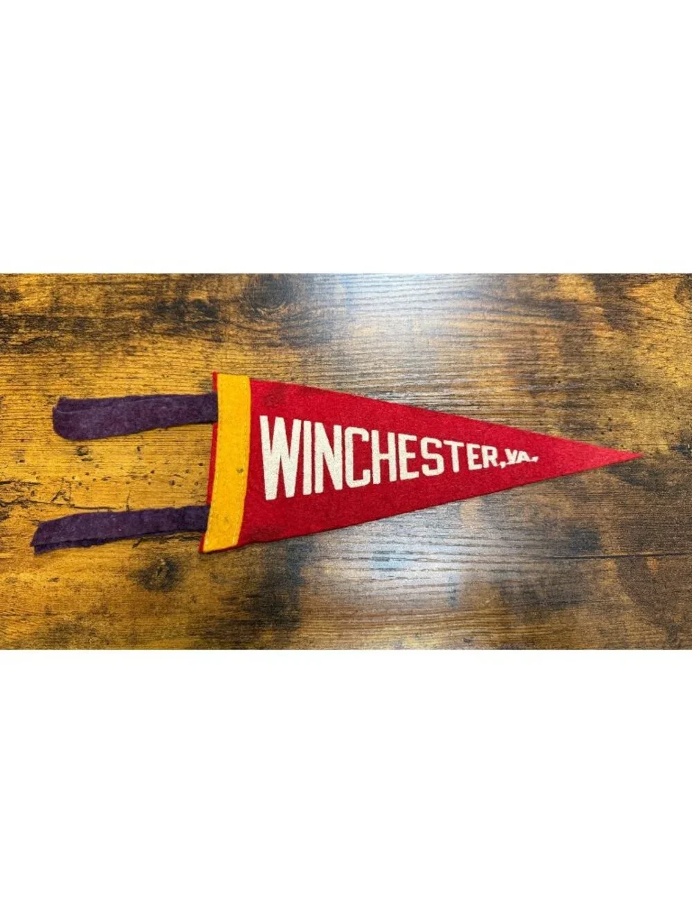 Vintage Winchester, Va mini pennant